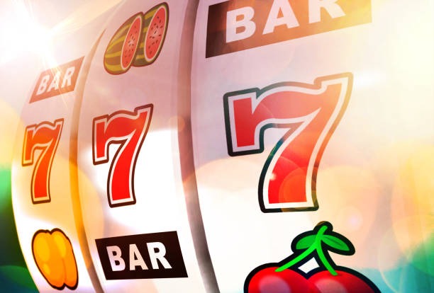 Winning payline display Mega Sevens winning combination and payout display